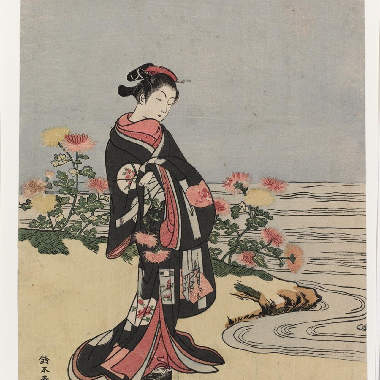 浮世絵版画集 清長・春信・寫樂 浮世绘六大绘师的竞演— 春信·清长·歌磨·写乐·北斋·广重- 每日